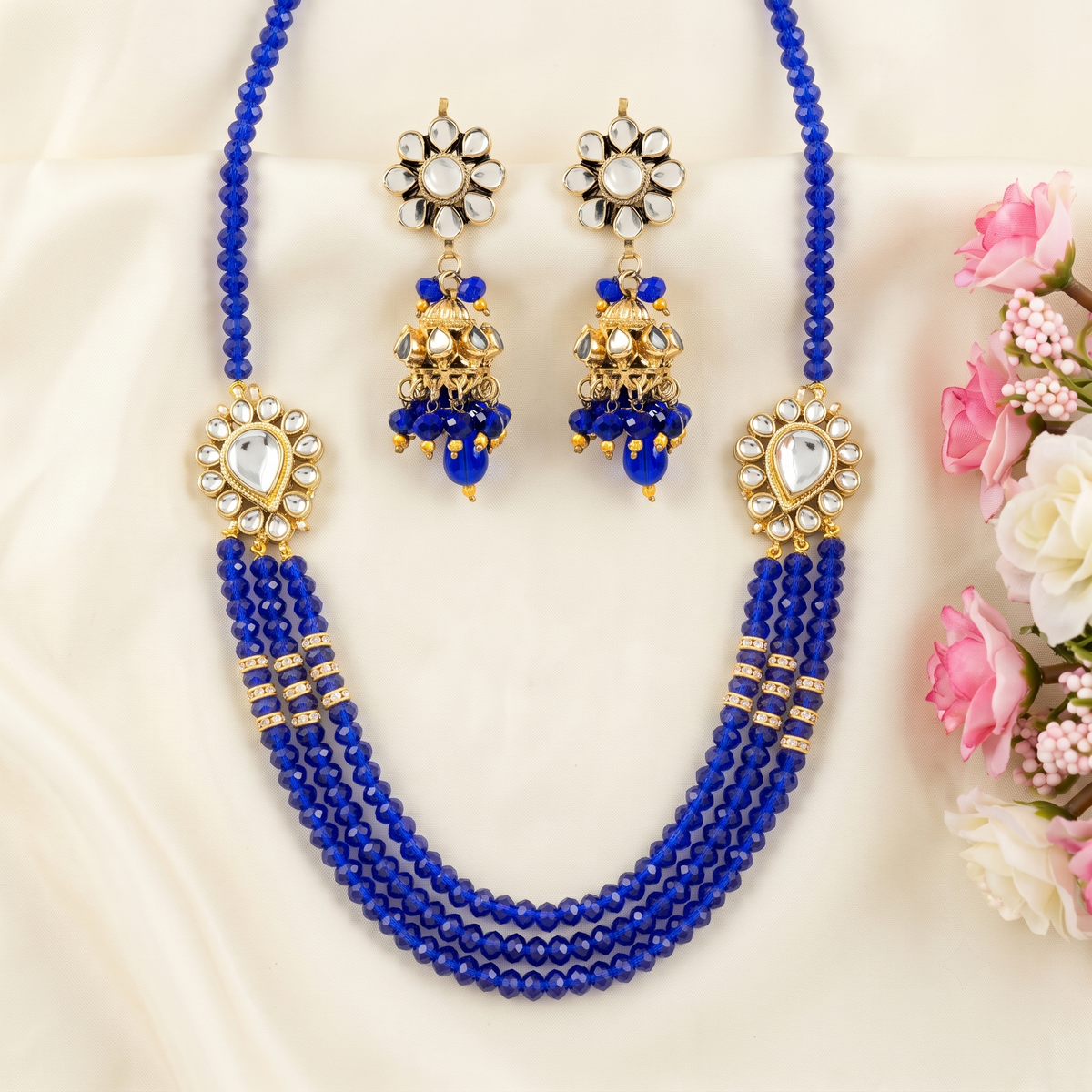 Anshika Kundan Necklace Set