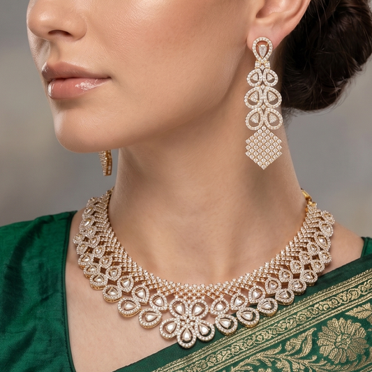 Pavitra Zircon Set