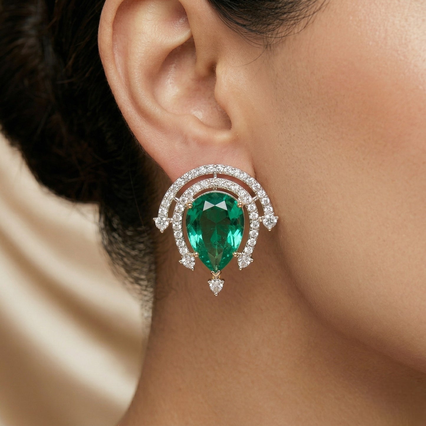 Aparna Zircon Earrings
