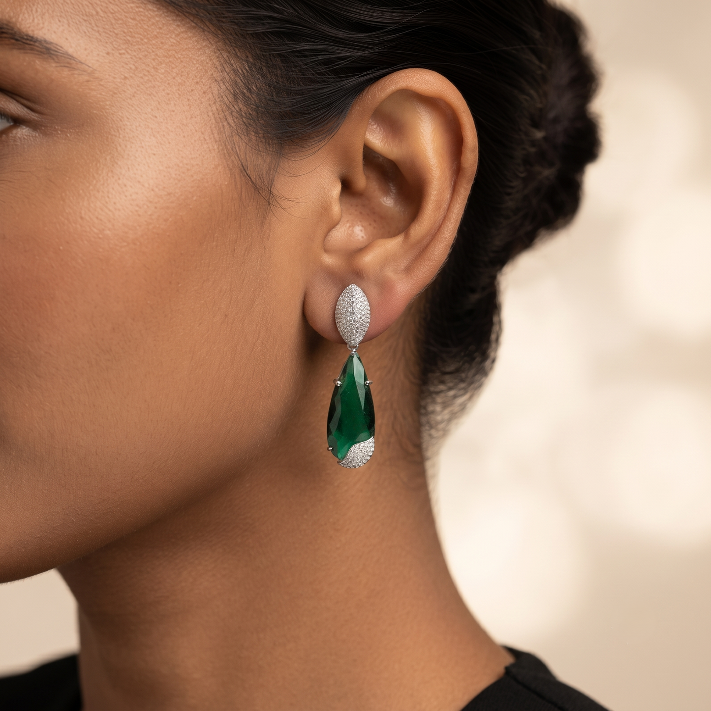 Charu Zircon Earrings
