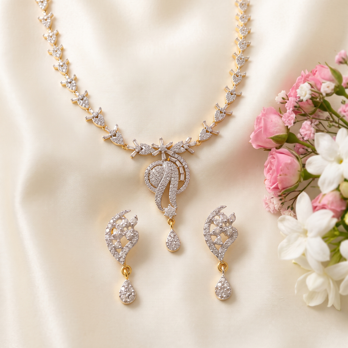 Tanvi Zircon Set