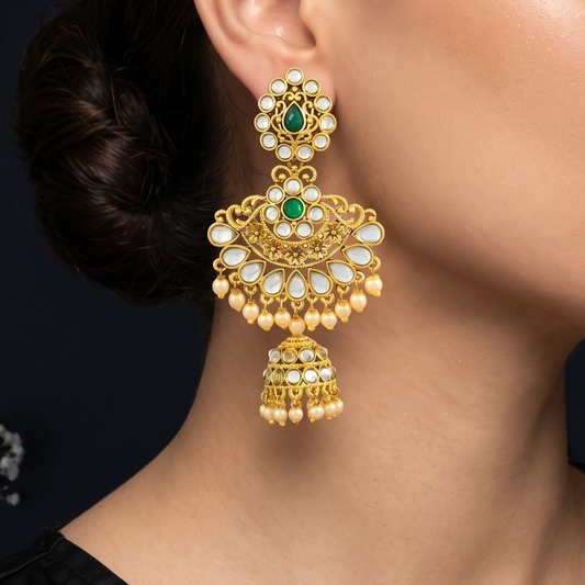 Tanvi Polki Earrings