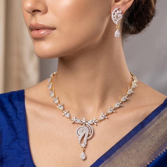 Tanvi Zircon Set