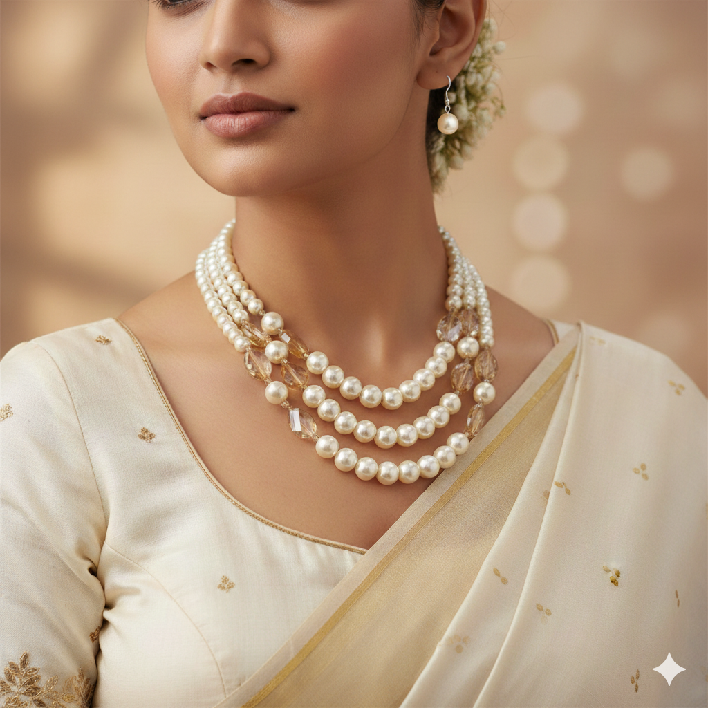Pearl Necklace Sets