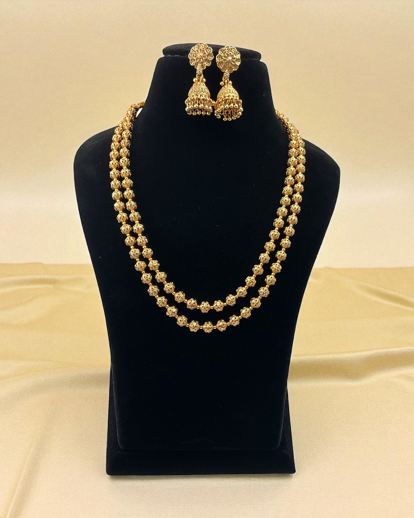 Diya Temple  Nacklace