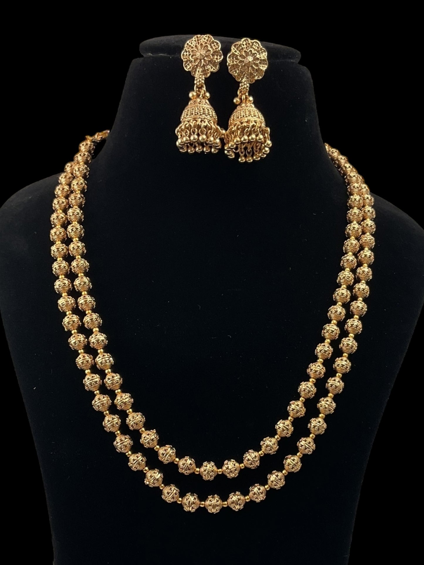 Diya Temple  Nacklace