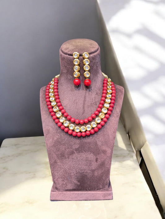 Kanika Kundan Necklace Set