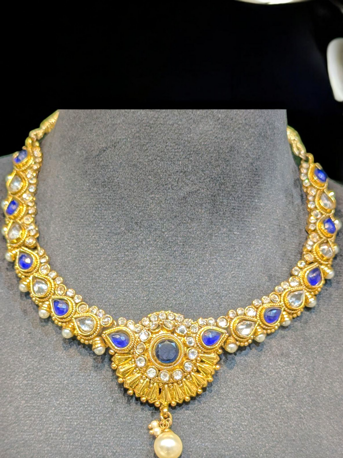 Madhu Polki Necklace Set