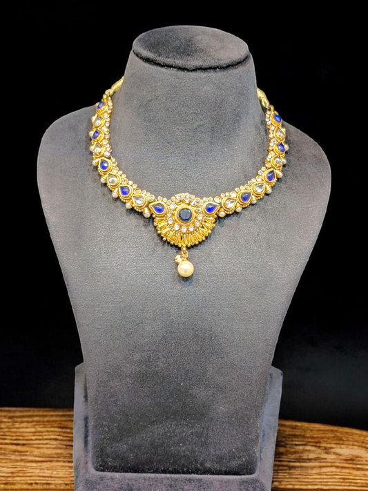 Madhu Polki Necklace Set