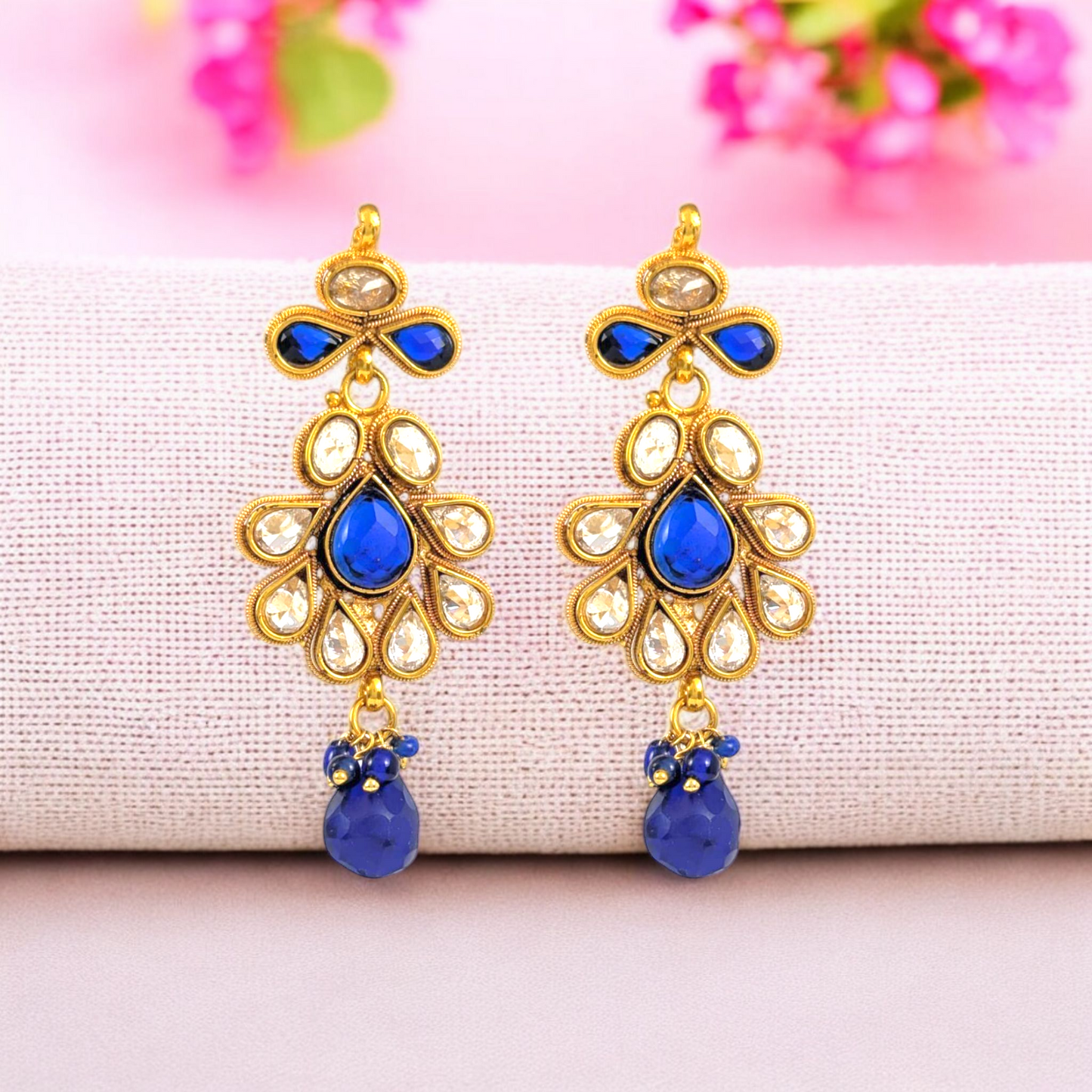 Keya Polki Necklace Set