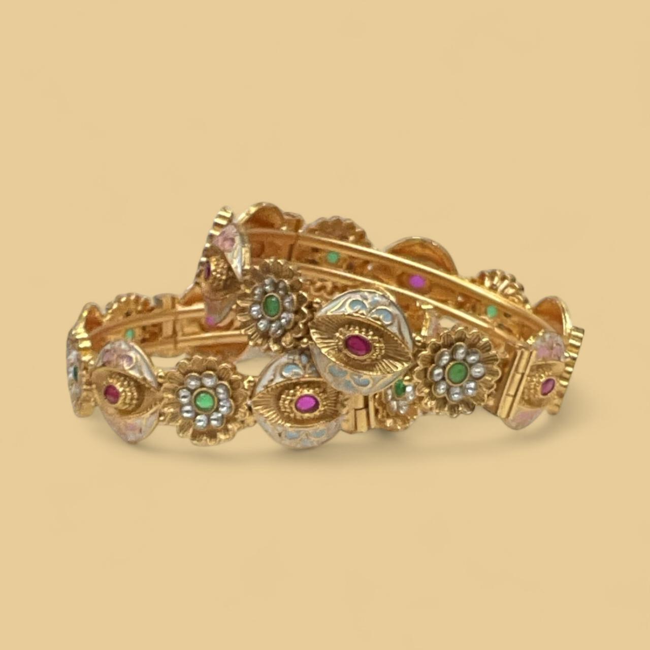 Keerthana Temple Bangle