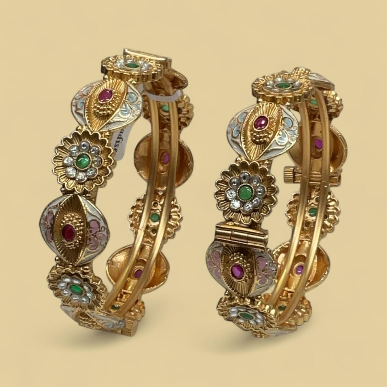 Keerthana Temple Bangle