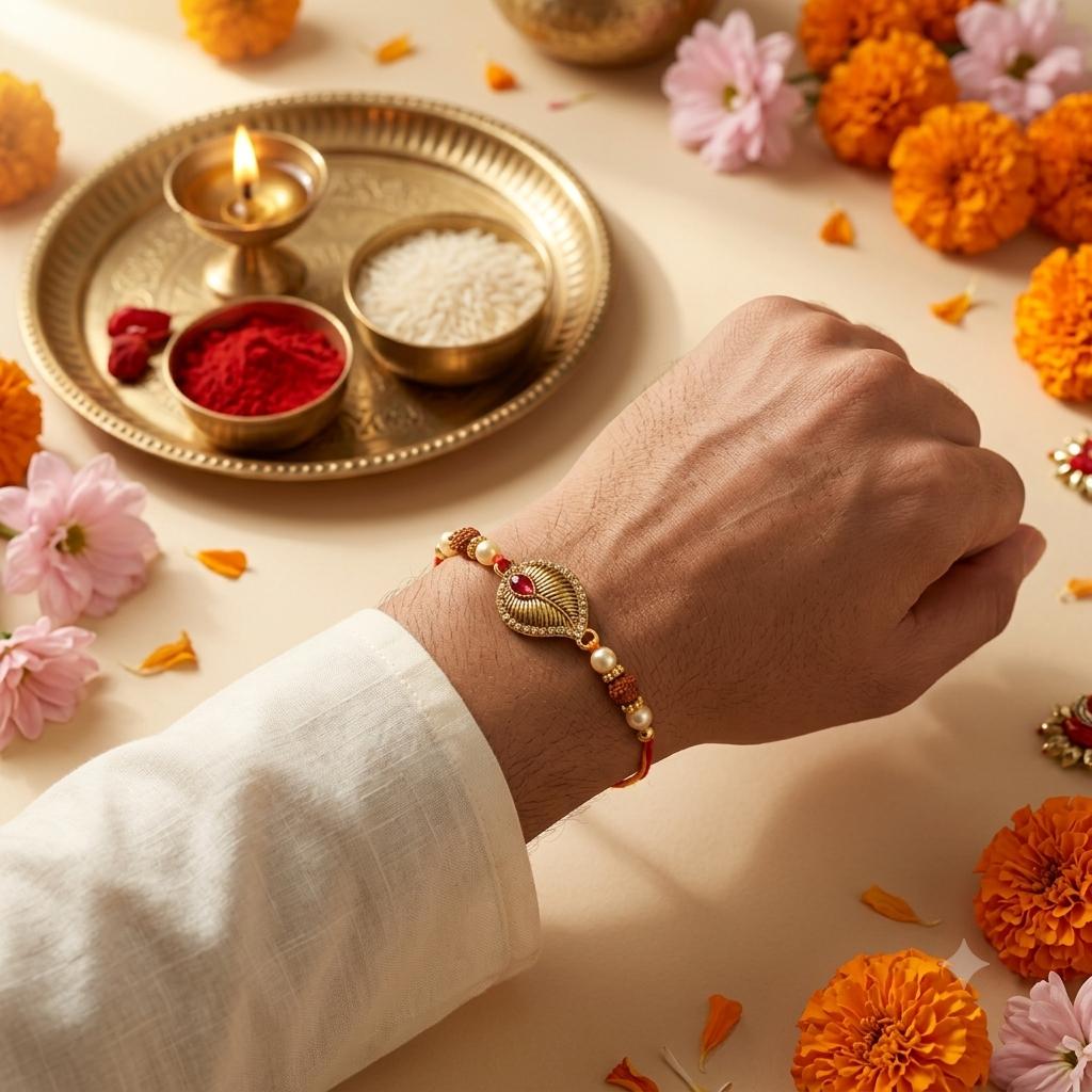 Designer Rakhi on the special day of Rakshabandan for your Brothers| Rakshabandhan special | Rakhi for Brother |  Art No. R-07